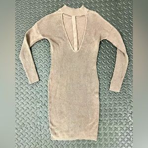 RUBY MOON Dress for Womens. Size Small, Color Brown.